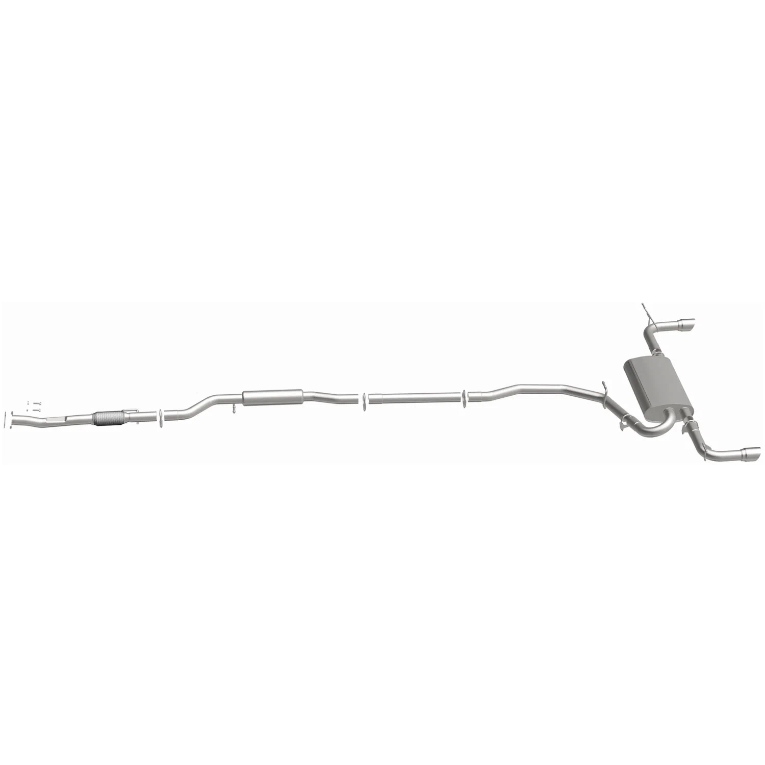 2007-2014 Ford Edge Direct-Fit Replacement Exhaust System 106-0489